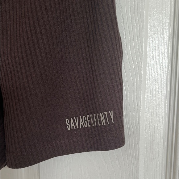 Savage X Fenty Chocolate Ribbed Knitwear - Picture 3 of 4